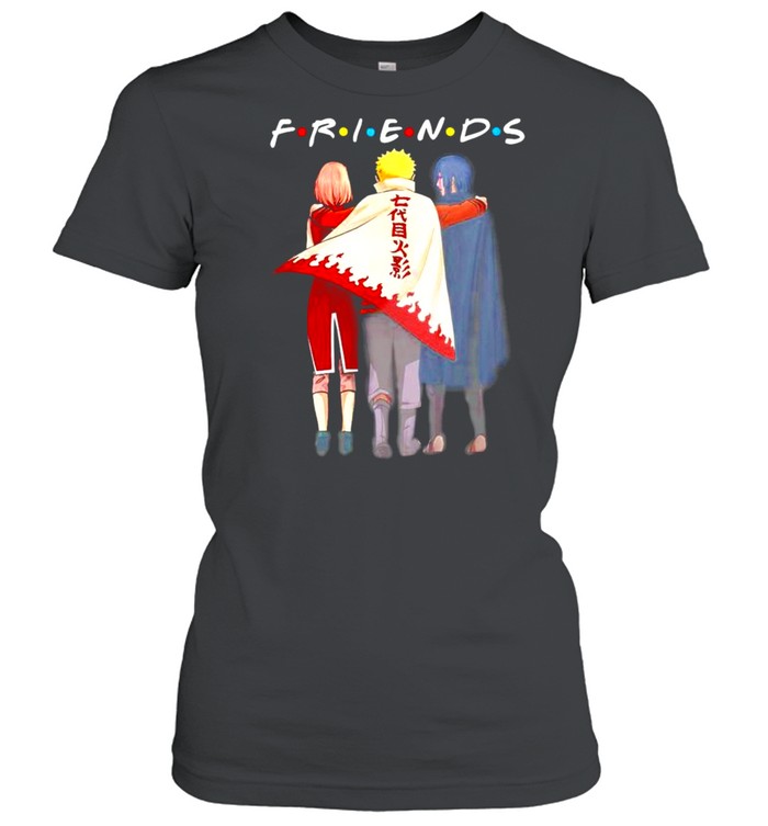 Friends Naruto Sasuke And Haruno Sakura shirt Classic Women's T-shirt