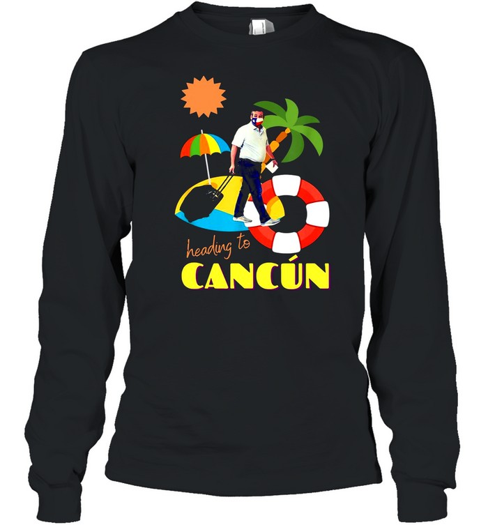 Heading To Cancun Camping shirt Long Sleeved T-shirt