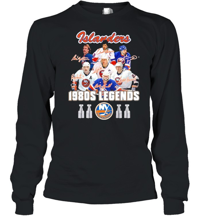 Islanders 1980s Legends New York Islanders Signature shirt Long Sleeved T-shirt