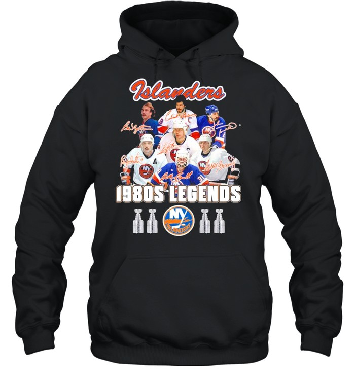 Islanders 1980s Legends New York Islanders Signature shirt Unisex Hoodie