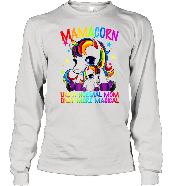 Mamacorn Mother’s Day shirt Long Sleeved T-shirt