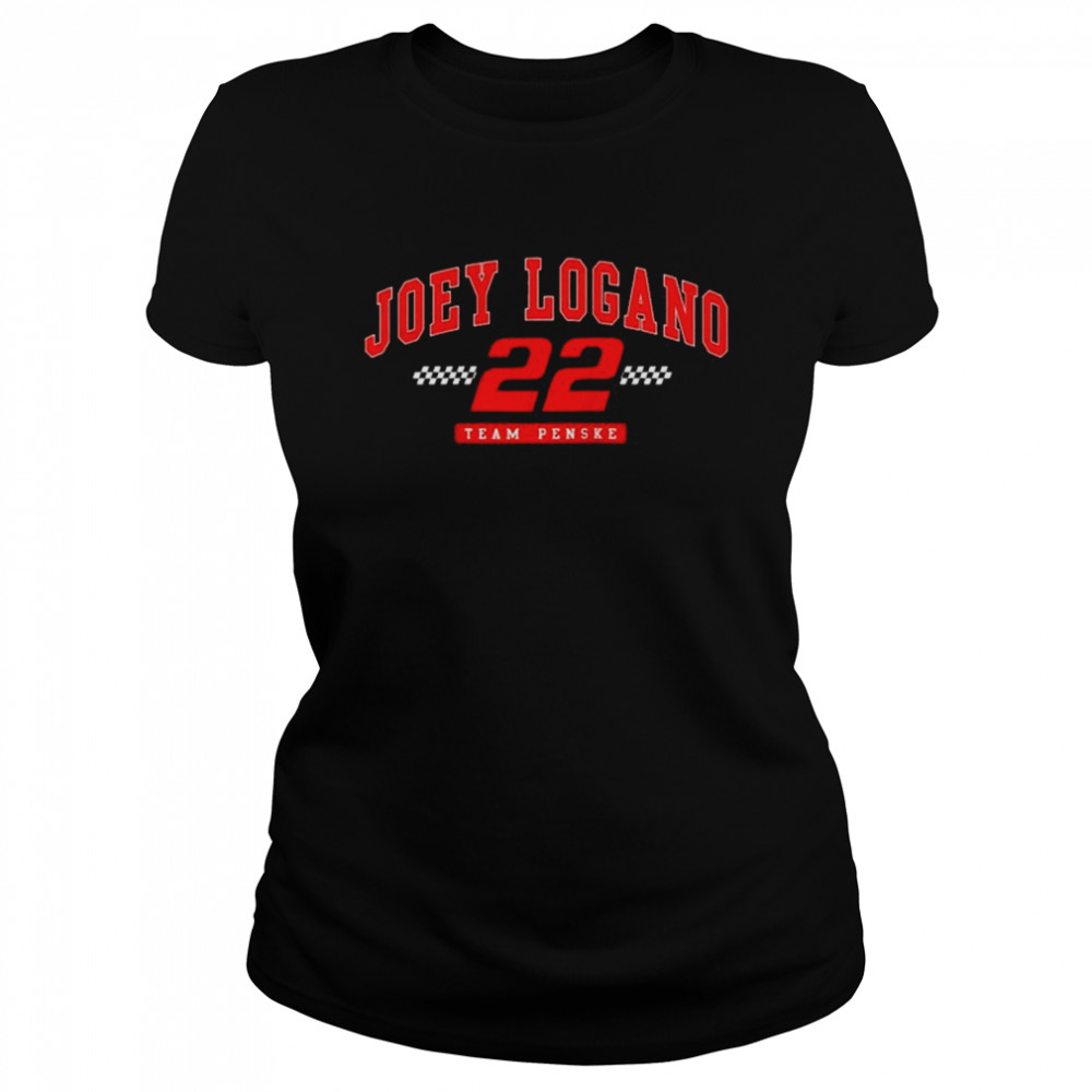 Nascar Joey Logano Arch Raglan Baseball shirt Classic Women's T-shirt