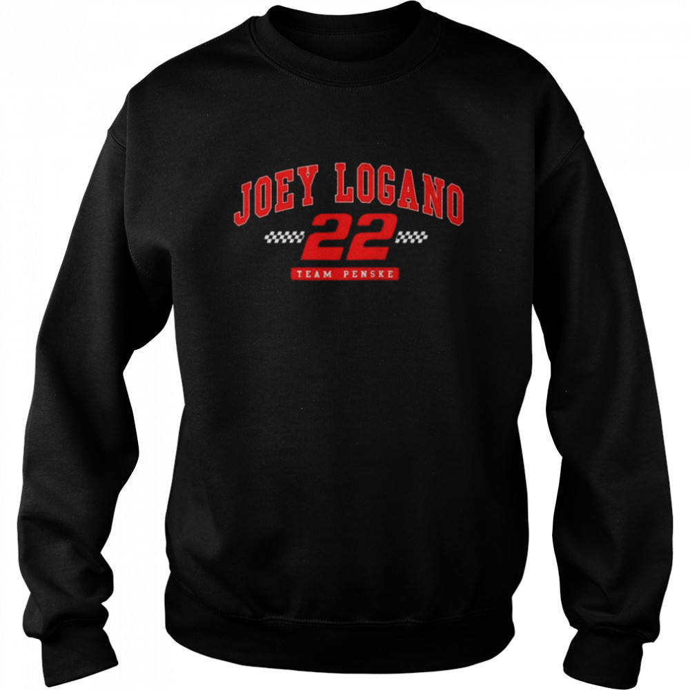 Nascar Joey Logano Arch Raglan Baseball shirt Unisex Sweatshirt