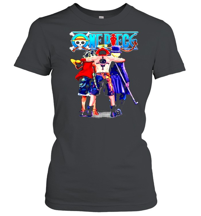 One Piece Portgas D Ace Monkey D Luffy forever shirt Classic Women's T-shirt