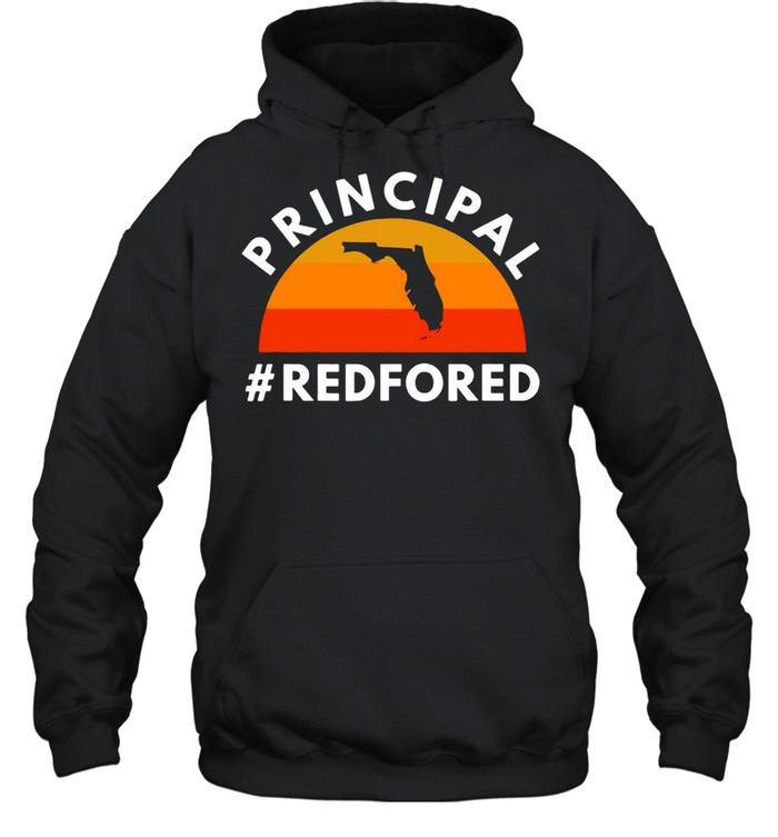 Principal Red For Ed Florida Public Education Supp Vintage shirt Unisex Hoodie