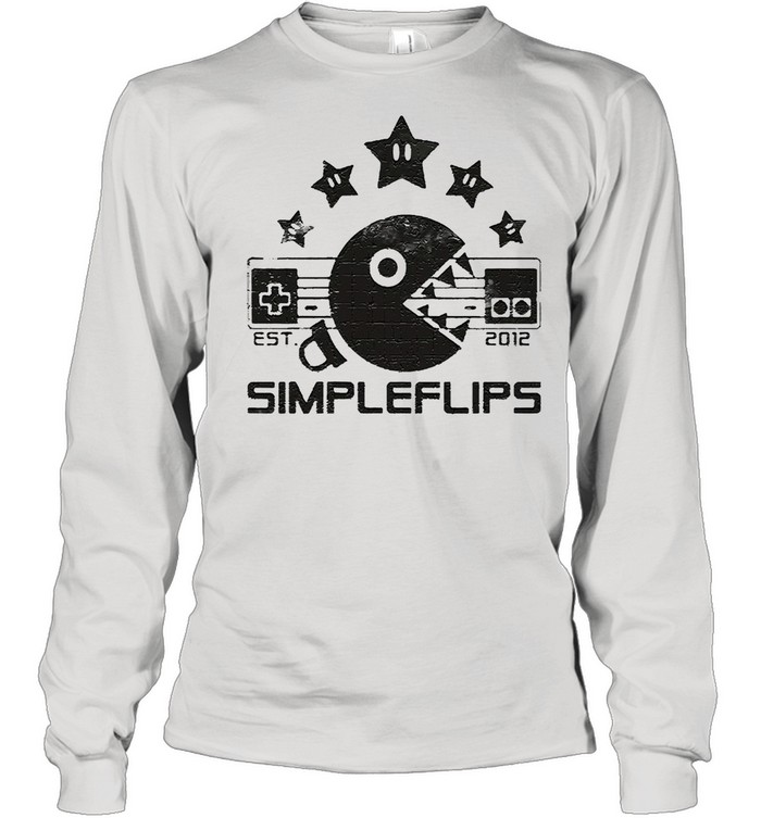 Simpleflips discord shirt Long Sleeved T-shirt