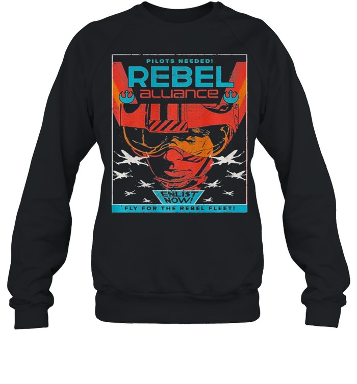 Star Wars Rebel Alliance Pilots Needed Retro shirt Unisex Sweatshirt