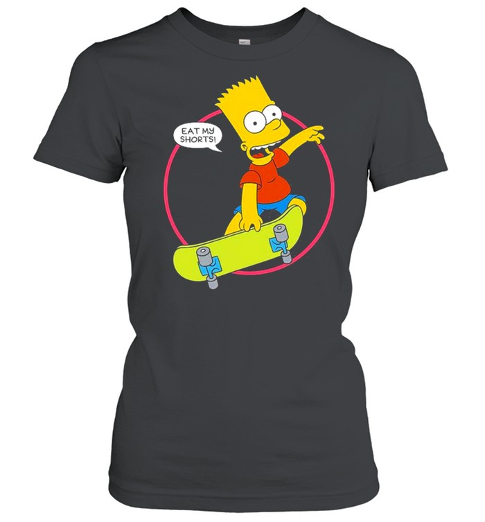 The Simpsons Bart Simpson Eat My shirt Classic Women's T-shirt
