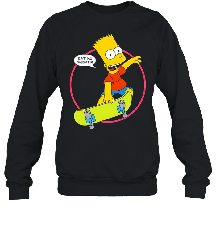 The Simpsons Bart Simpson Eat My shirt Unisex Sweatshirt