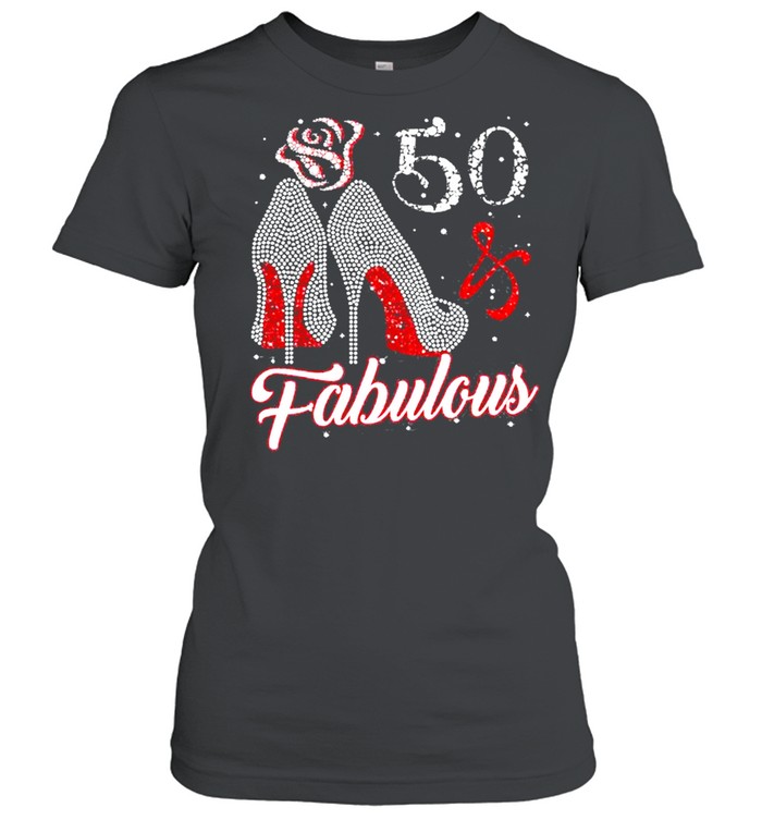 50 And Fabulous 1971 50Th Birthday  Classic Women's T-shirt