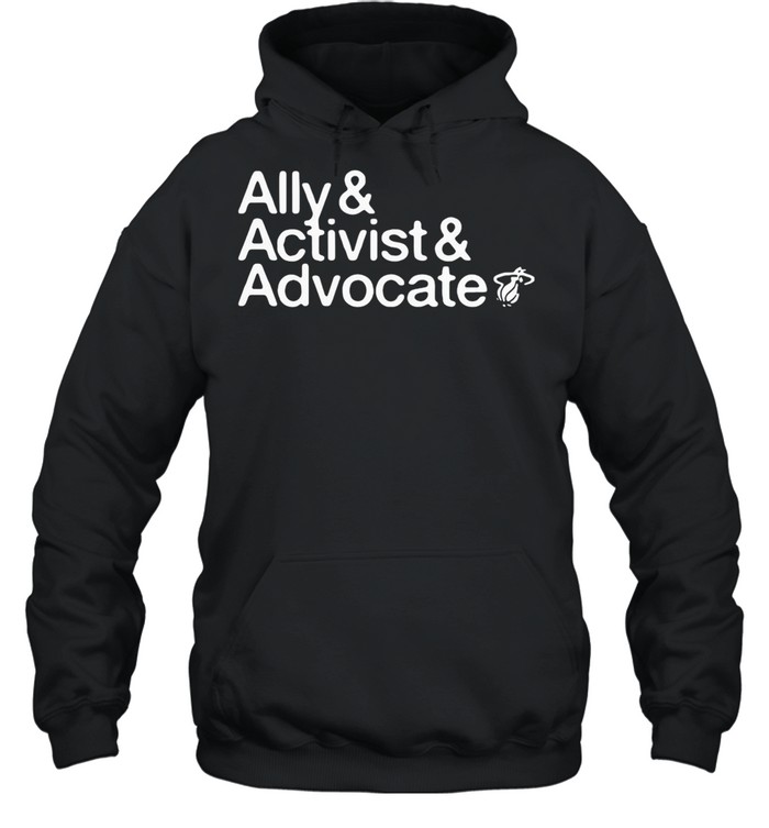 Ally And Activist And 25 Advocate  Unisex Hoodie