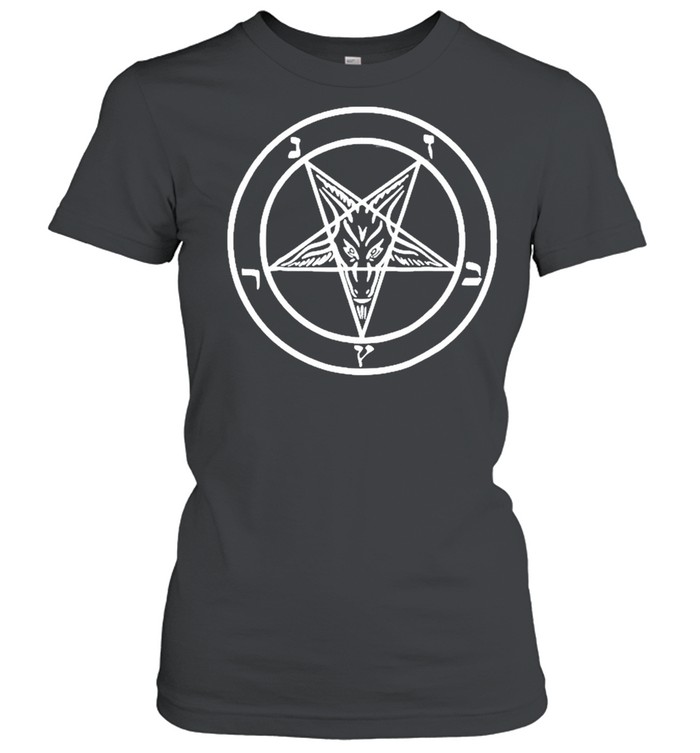 Baphomet Pentagram  Classic Women's T-shirt