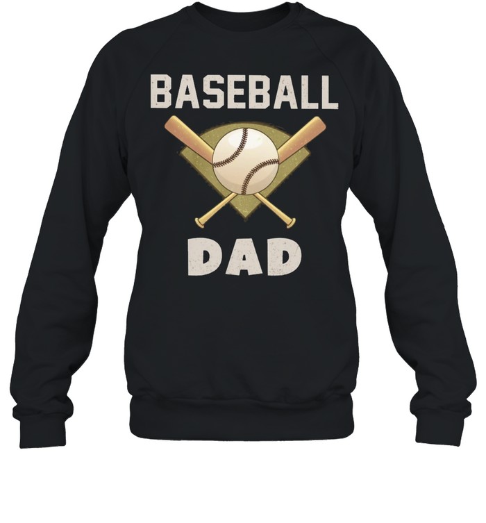 Baseball dad 2021 shirt Unisex Sweatshirt