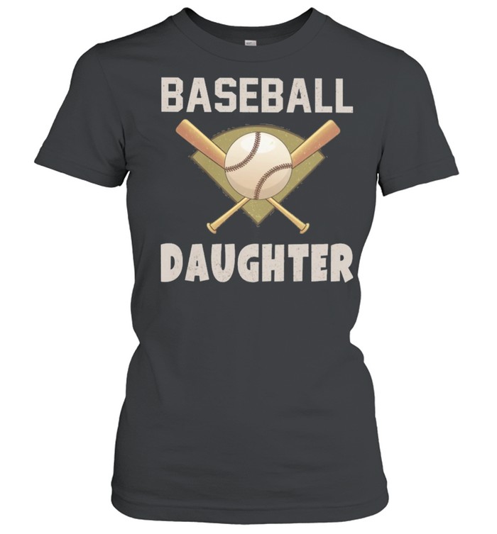 Baseball daughter 2021 shirt Classic Women's T-shirt