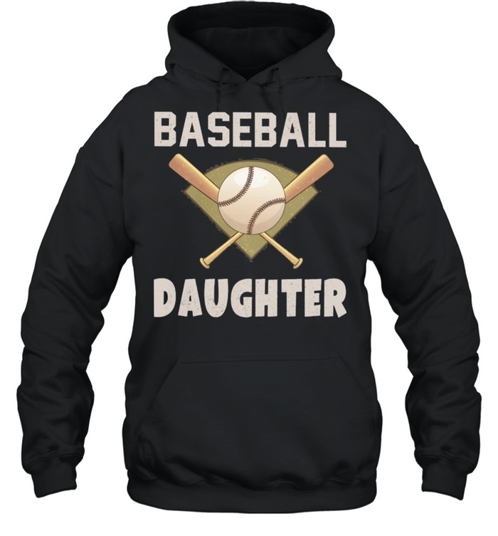 Baseball daughter 2021 shirt Unisex Hoodie