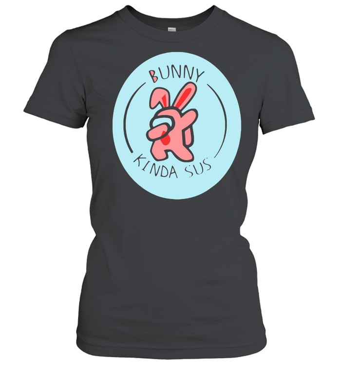 Bunny Among Us Easter Day T-shirt Classic Women's T-shirt