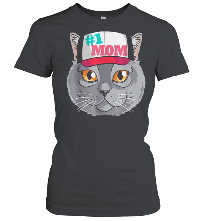 Chartreux Cat #1 Mom Mother’s Day  Classic Women's T-shirt