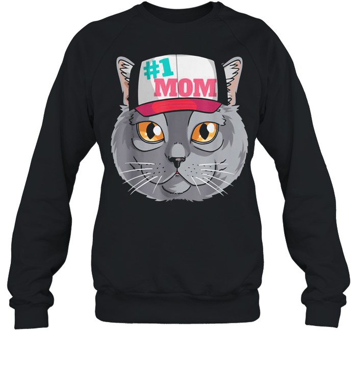 Chartreux Cat #1 Mom Mother’s Day  Unisex Sweatshirt