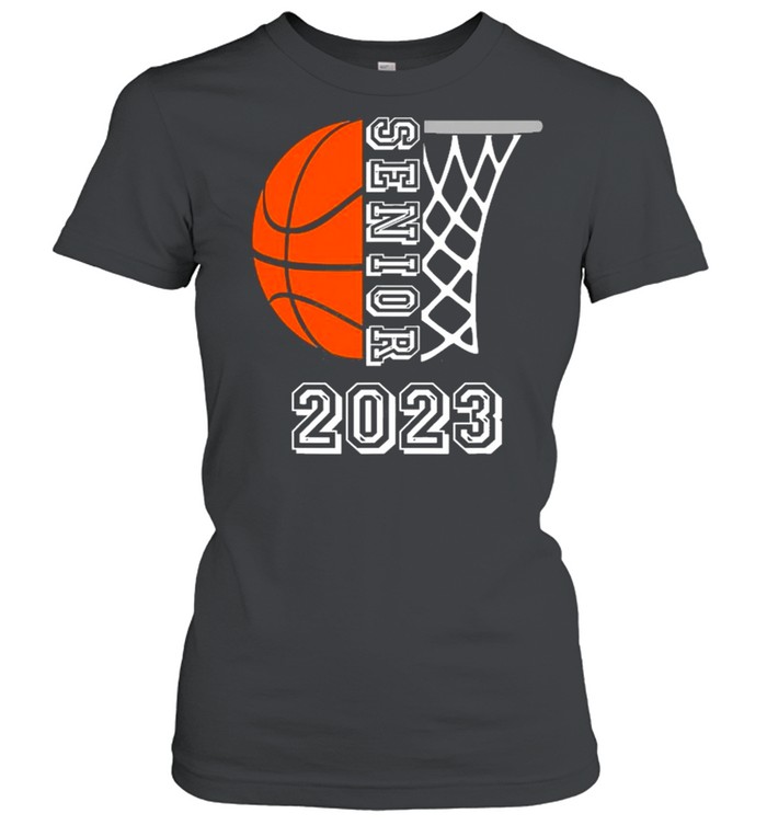 Graduate Senior Class 2023 Graduation Basketball Player shirt Classic Women's T-shirt