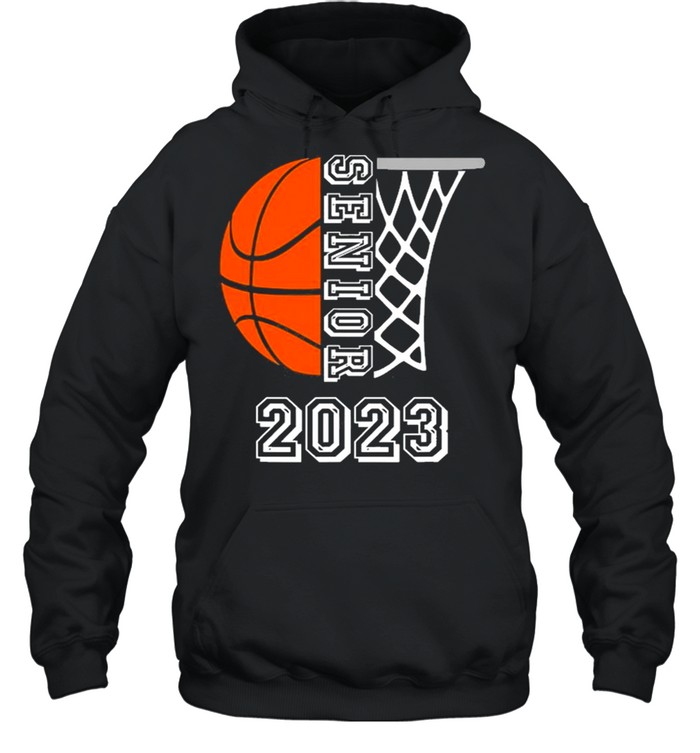 Graduate Senior Class 2023 Graduation Basketball Player shirt Unisex Hoodie