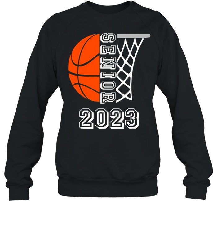 Graduate Senior Class 2023 Graduation Basketball Player shirt Unisex Sweatshirt