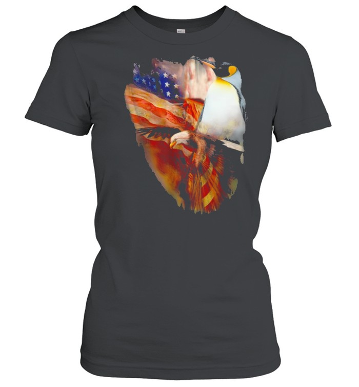 Penguin American Wings Independence Day shirt Classic Women's T-shirt