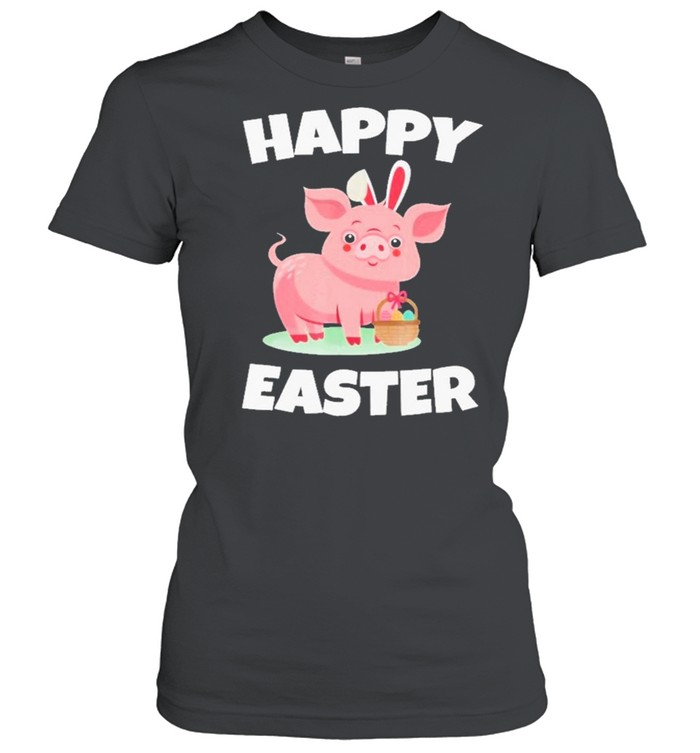Piglet Happy Easter Day 2021 shirt Classic Women's T-shirt