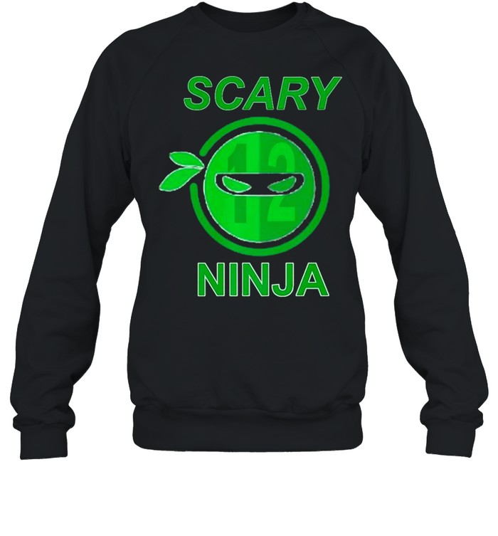 Scary Ninja shirt Unisex Sweatshirt