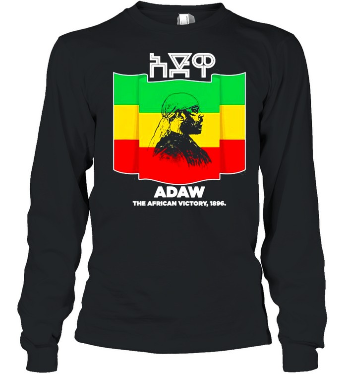 Victory Menelik Ii Battle Of Adwa shirt Long Sleeved T-shirt