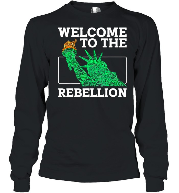 Welcome To The Rebellion Convervative Anti Cancel Cultre shirt Long Sleeved T-shirt