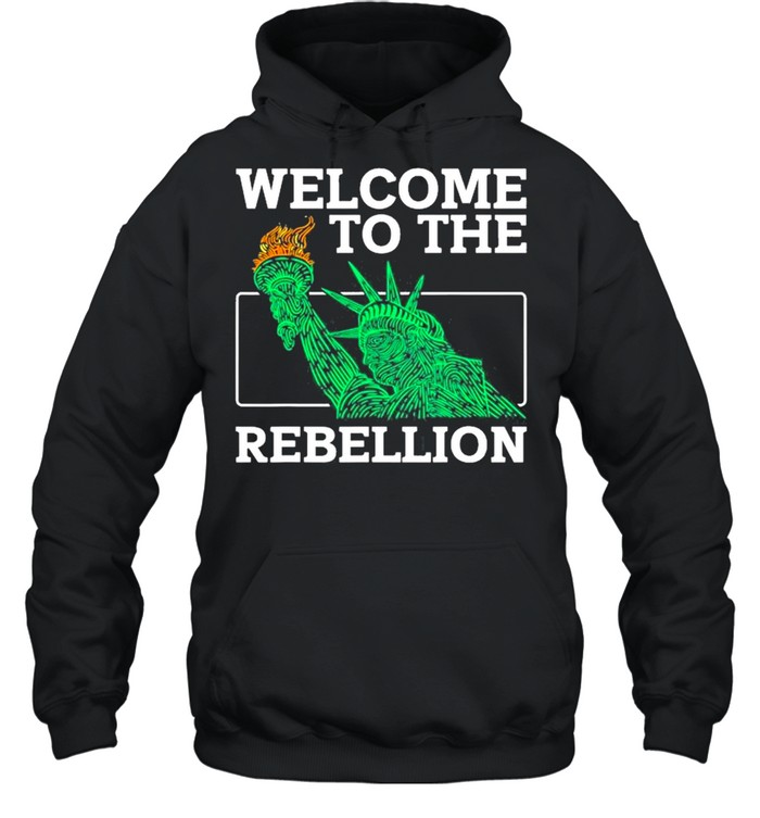 Welcome To The Rebellion Convervative Anti Cancel Cultre shirt Unisex Hoodie