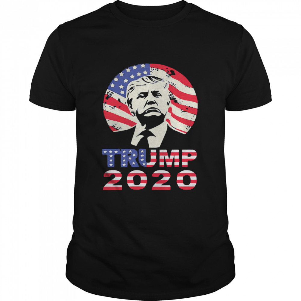 Donald Trump 2021 American flag shirt