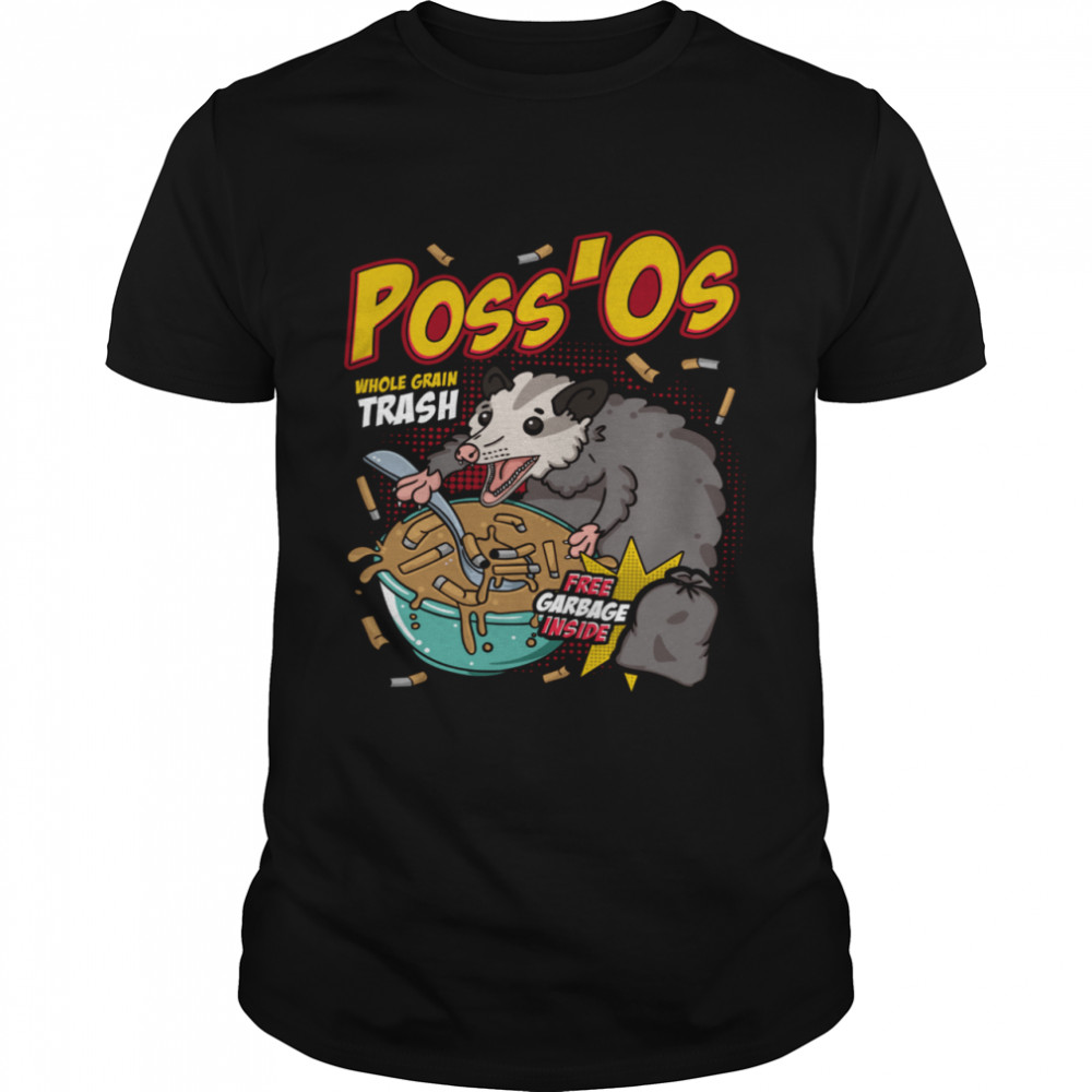 Poss’Os Possum Cereal Box shirt