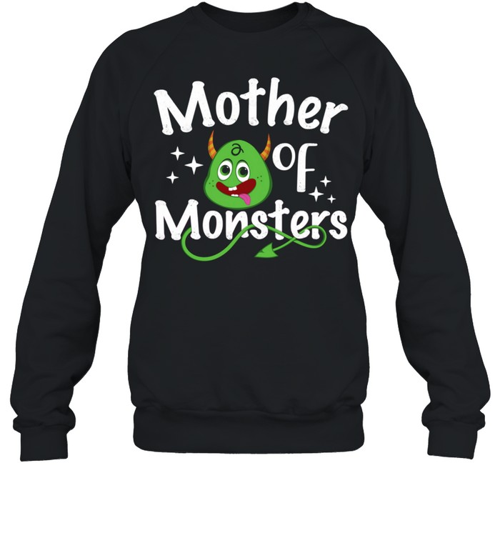 Mother of Monsters Twin Mom of Monsters Mother's Day Mama shirt Unisex Sweatshirt