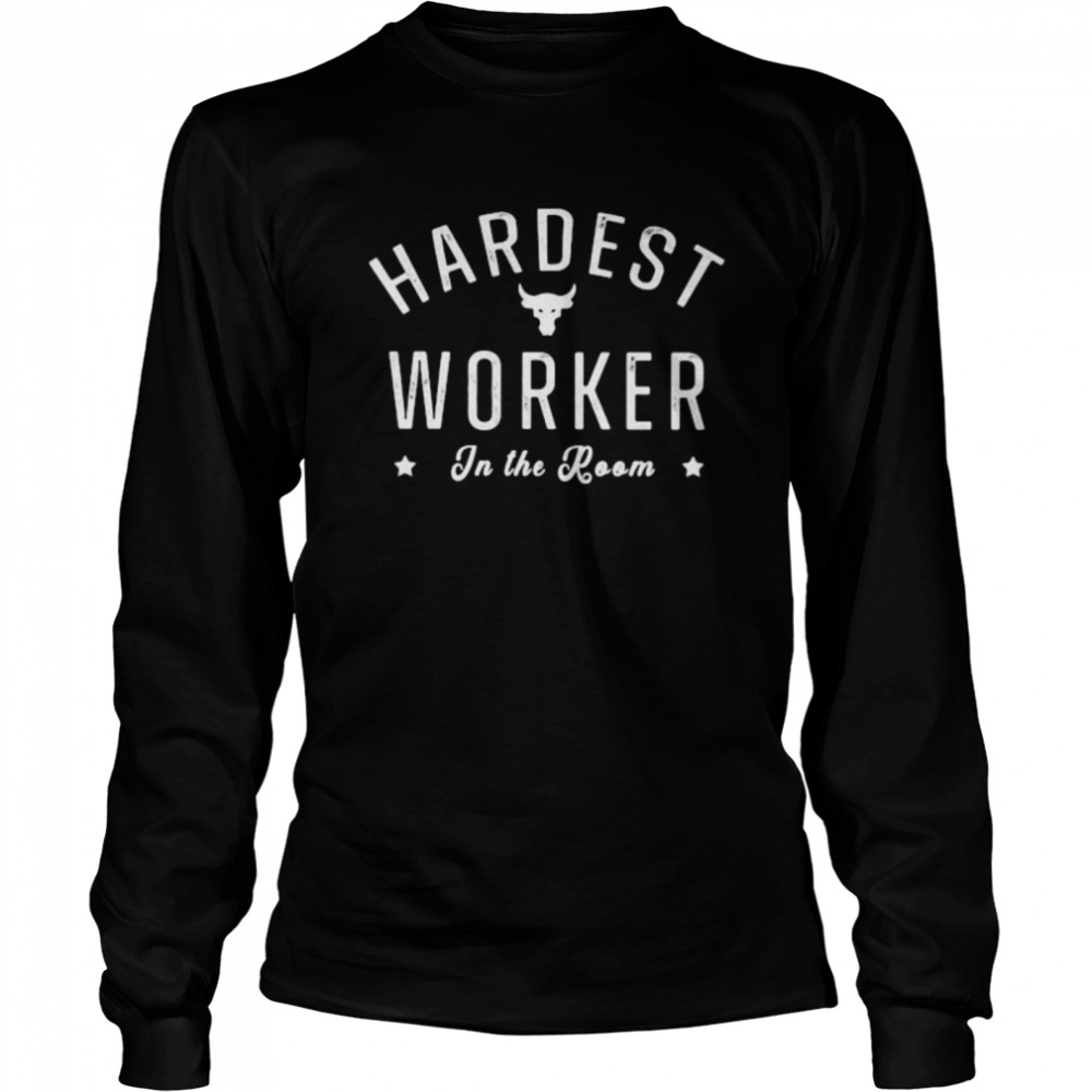 Hardest Worker Buffalo  Long Sleeved T-shirt
