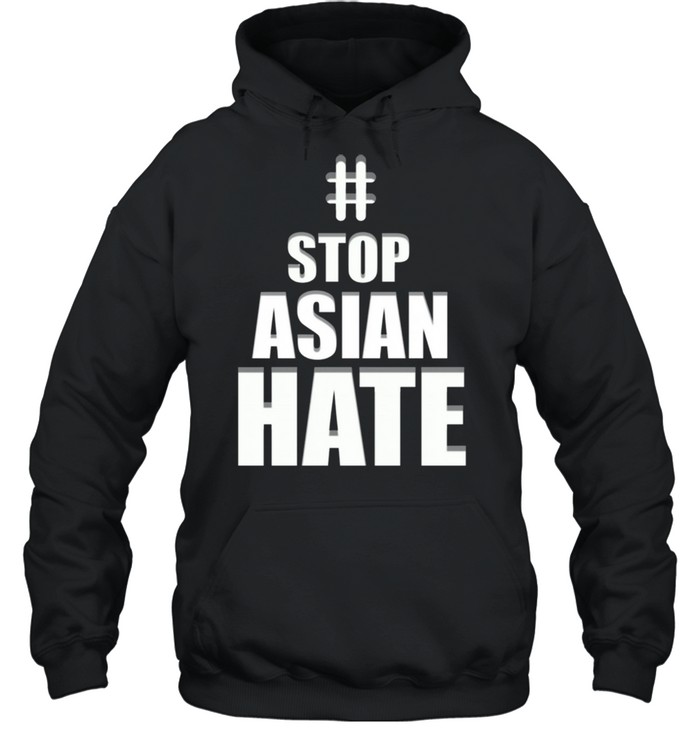 Peace Love America USA Protest Unity Asian American  Unisex Hoodie