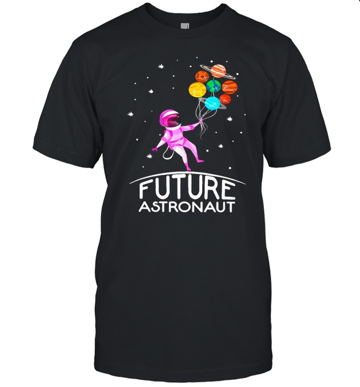 Future Astronaut With Planets shirt