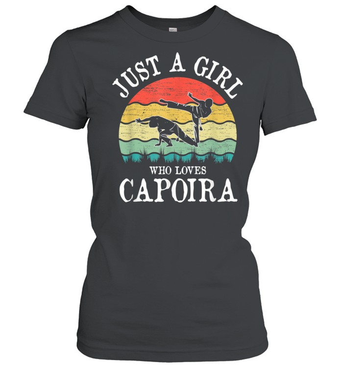 Just A Girl Who Loves Capoira shirt Classic Women's T-shirt