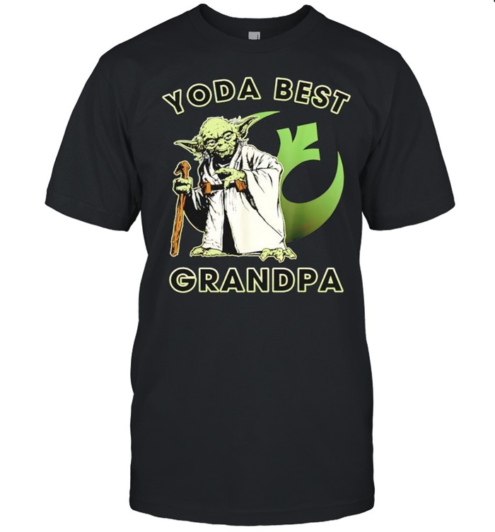 Yoda best grandpa shirt
