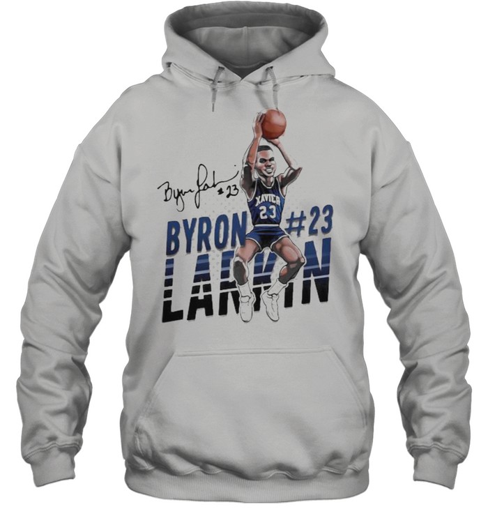 Byron larkin basketball signature shirt Unisex Hoodie