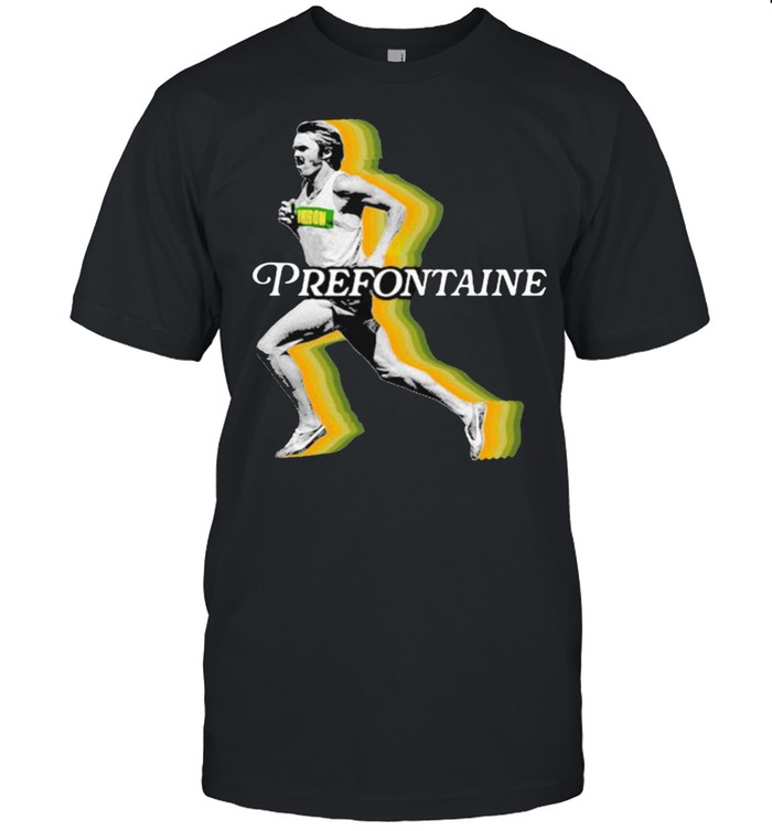 Prefontaine running man shirt
