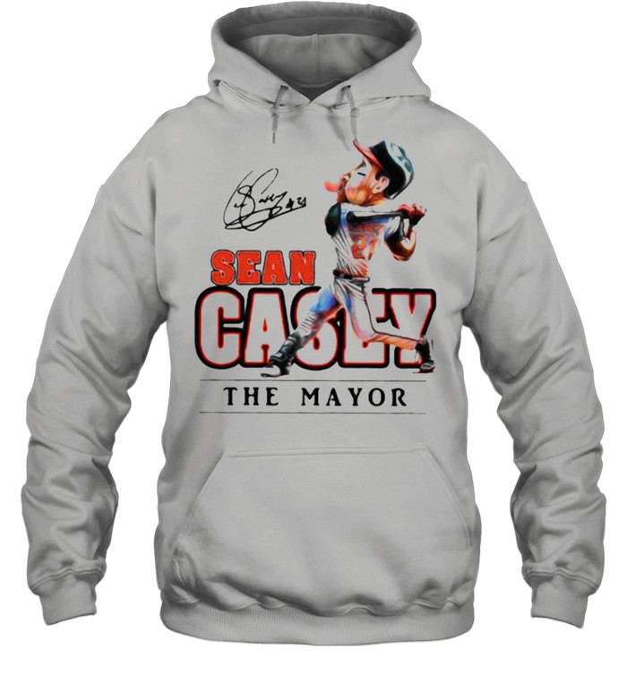 Sean casey the mayor baseball shirt Unisex Hoodie