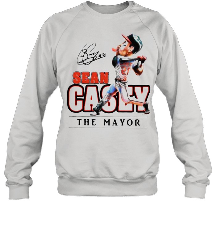 Sean casey the mayor baseball shirt Unisex Sweatshirt