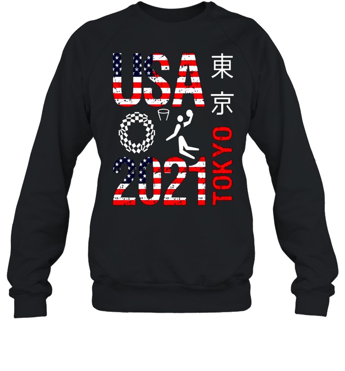 Tokyo Olympics 2021 USA Team shirt Unisex Sweatshirt