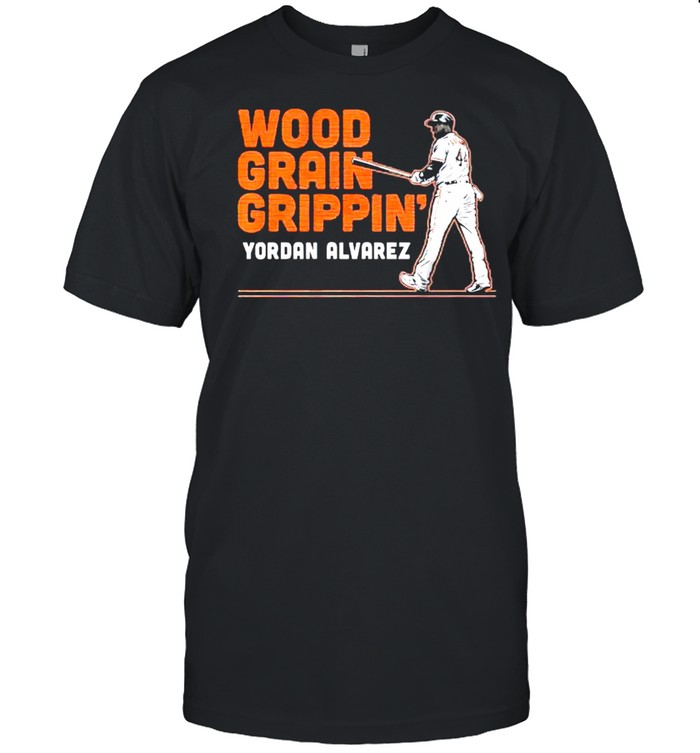 Yordan Alvarez wood grain grippin shirt