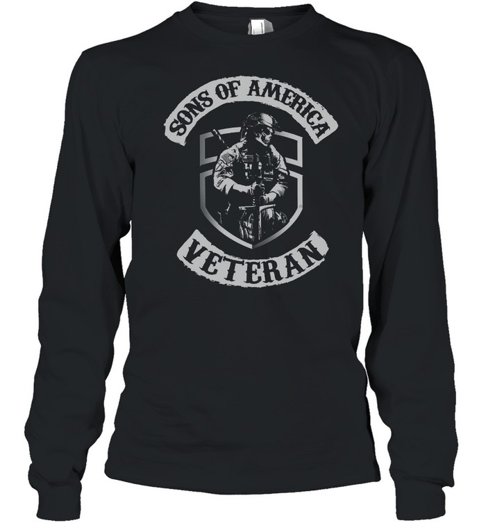 Sons of america veteran shirt Long Sleeved T-shirt