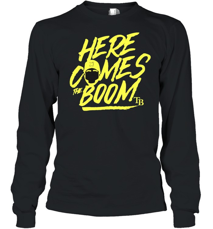 Nelson Cruz here comes the boom shirt Long Sleeved T-shirt