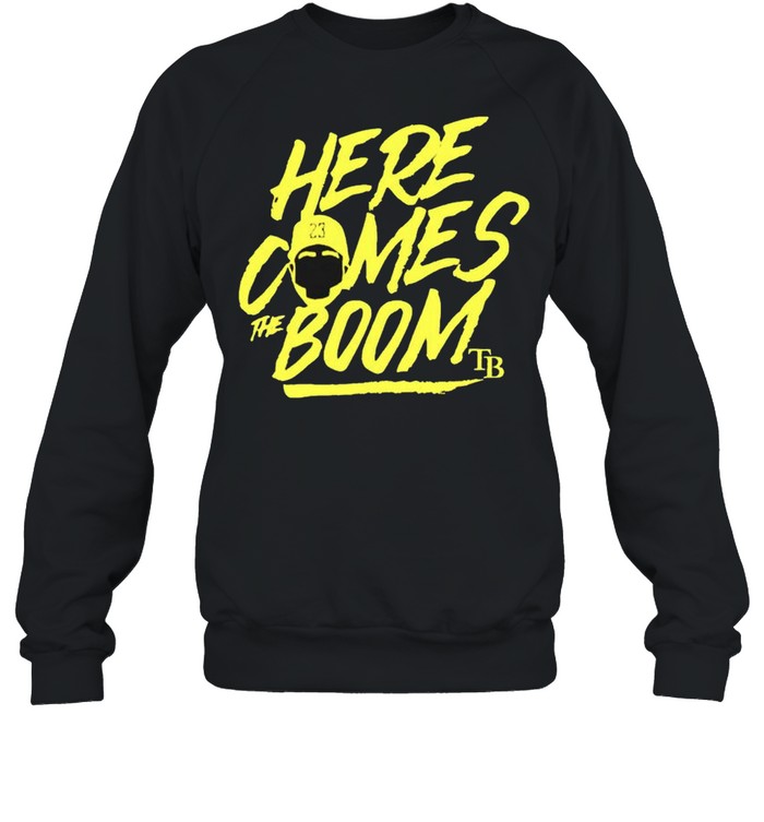 Nelson Cruz here comes the boom shirt Unisex Sweatshirt