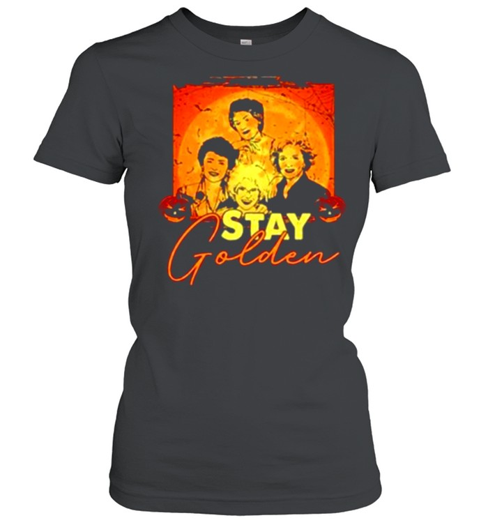 Top stay Golden Halloween  Classic Women's T-shirt