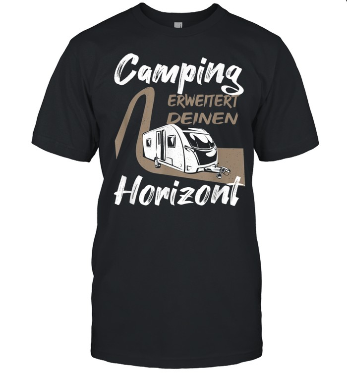 Caravan Travel Camping Horizon LongLasting Camper shirt